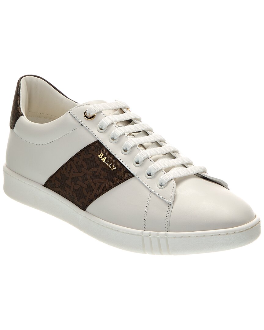 Bally Wilelm Leather Sneaker In White