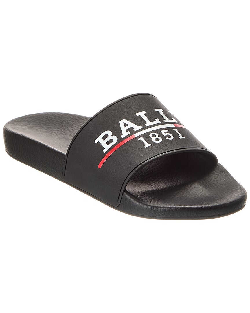 Bally Samuel Rubber Slide In Black