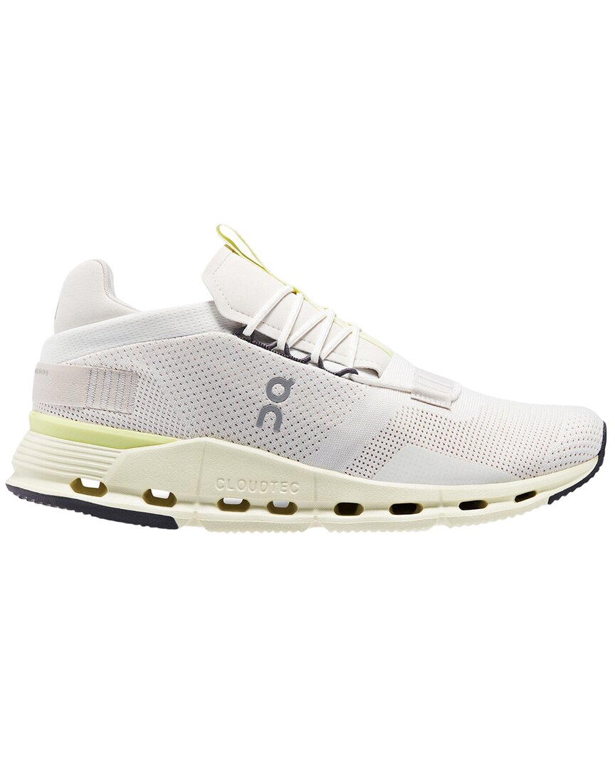 On Running Cloudnova Void Sneakers In White