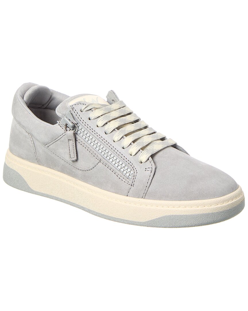 Giuseppe Zanotti Gz/94 Suede Sneaker In Grey