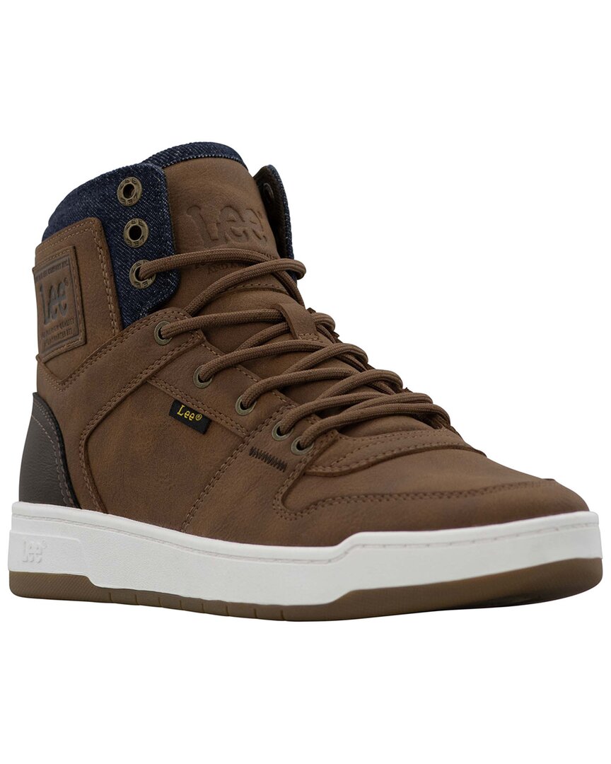 Lee Daybreaker High Top Sneaker In Sand