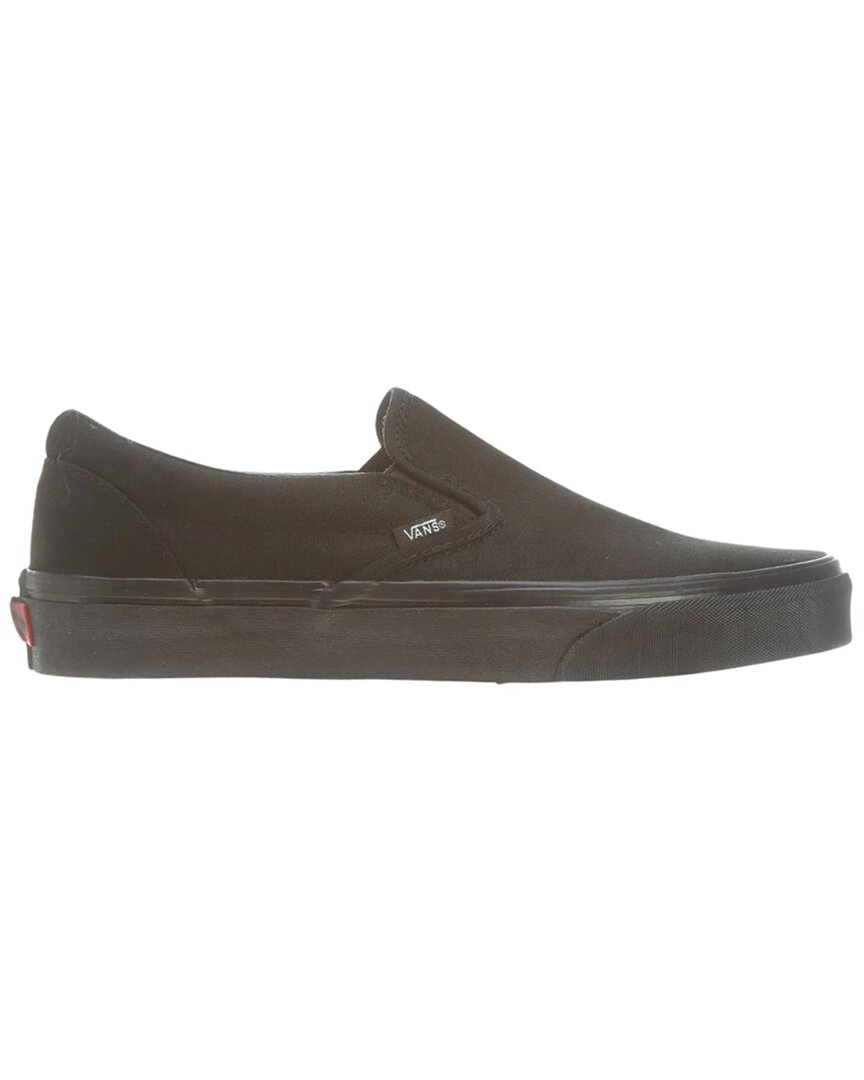 Shop Vans Classic Slip-on Sneaker In Black