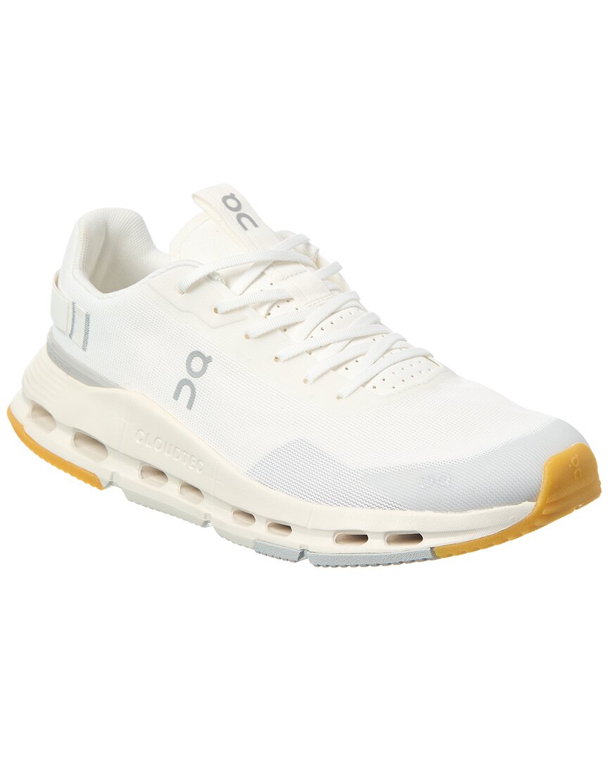 On Running On Sneakers In White