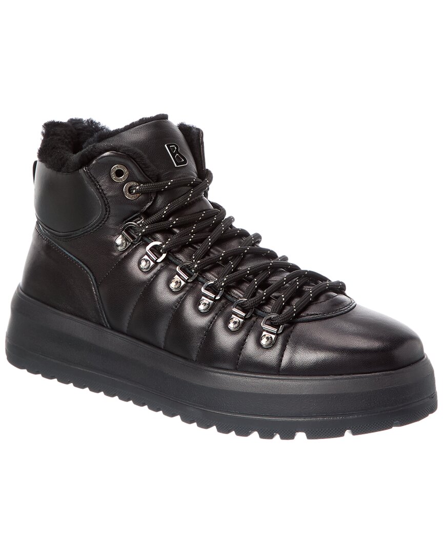 Bogner Antwerp Leather Boot In Black