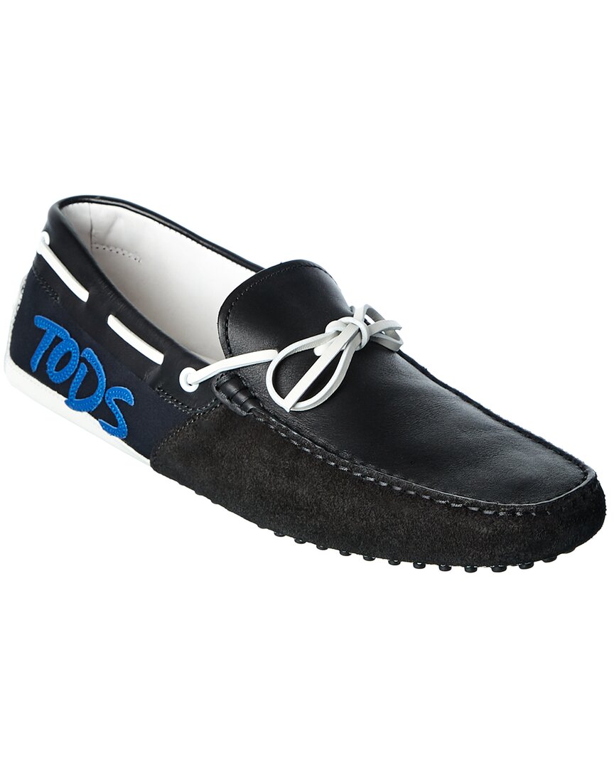 Tod's Tods Gommino Leather & Suede Loafer