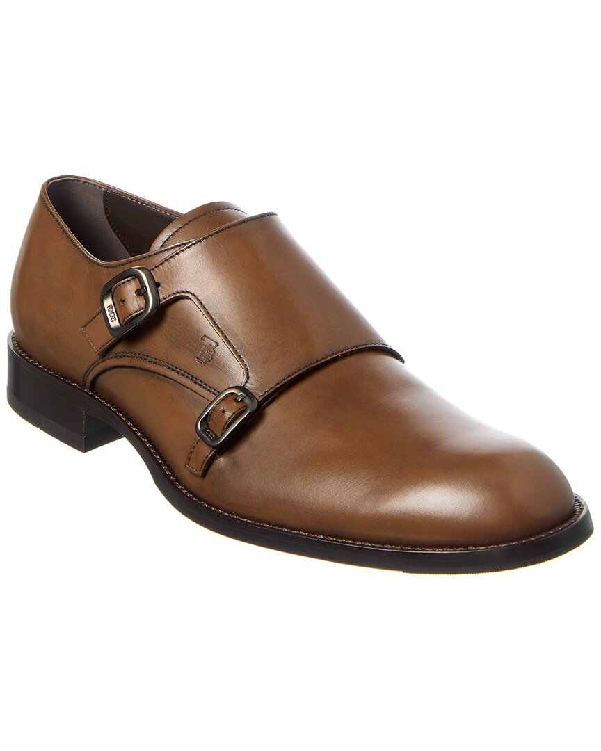 Tod's Monkstraps In Leather