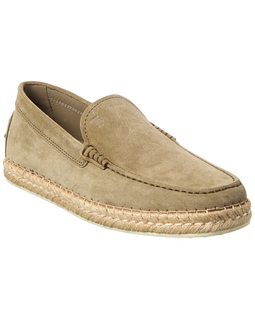 Tod's Suede Espadrille