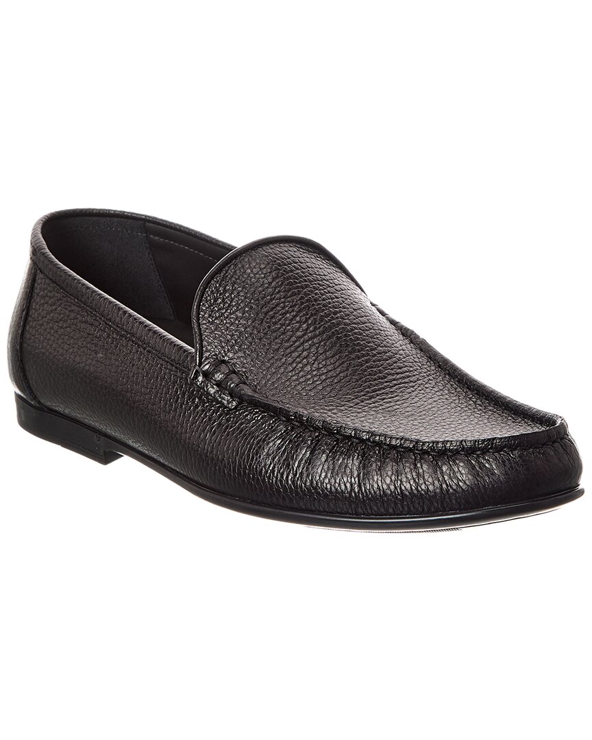 Bally Craxon Leather Loafer In Black