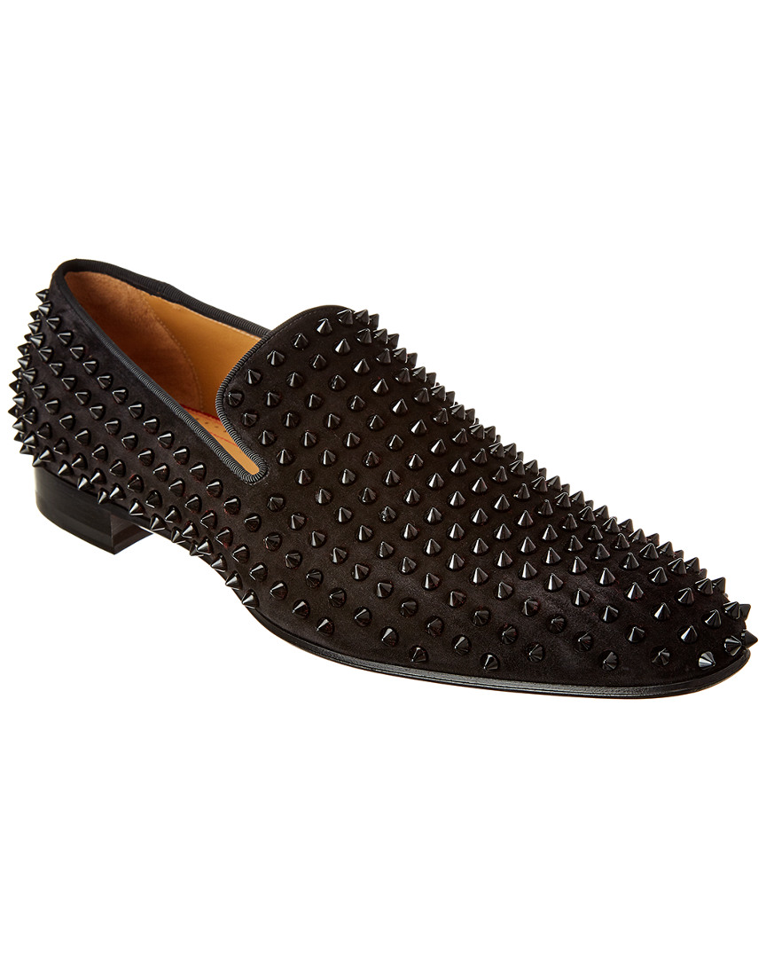 Christian Louboutin Dandelion Spike Suede Loafer In Nocolor | ModeSens