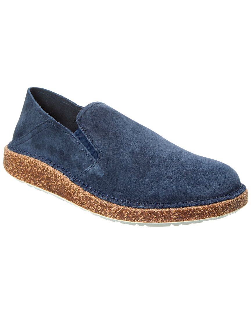 Birkenstock Callan Suede Slip-on In Blue