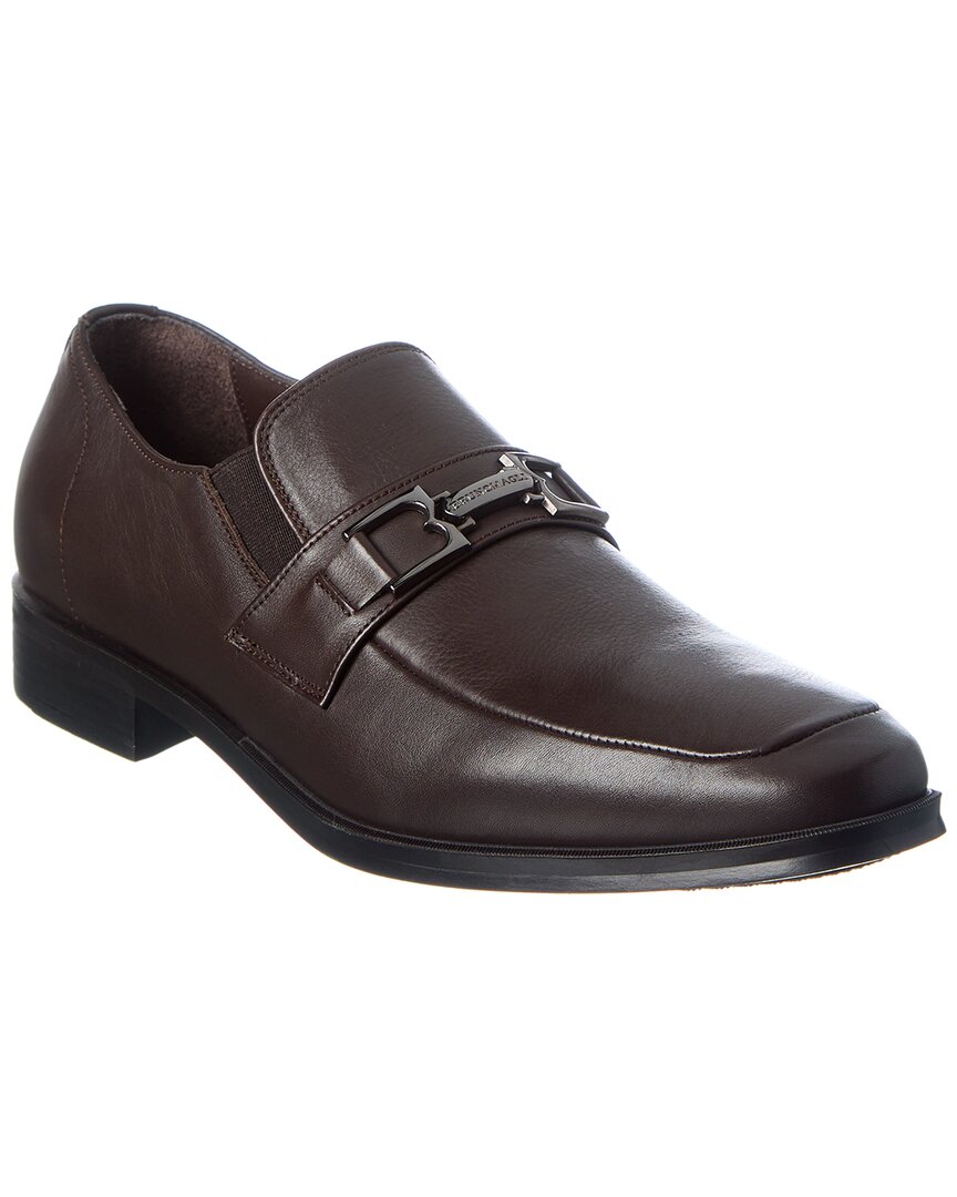 M By Bruno Magli Paul Leather Oxford In Brown