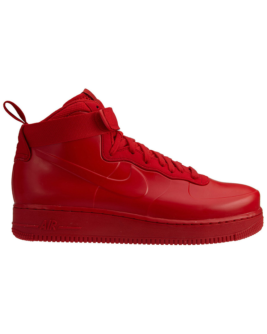 all red air force 1 foamposite