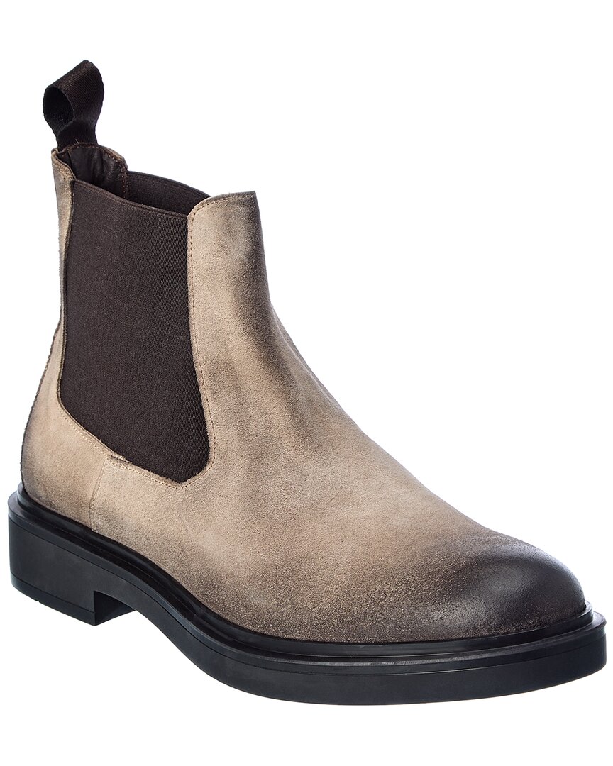 M By Bruno Magli Paris Suede Boot In Brown