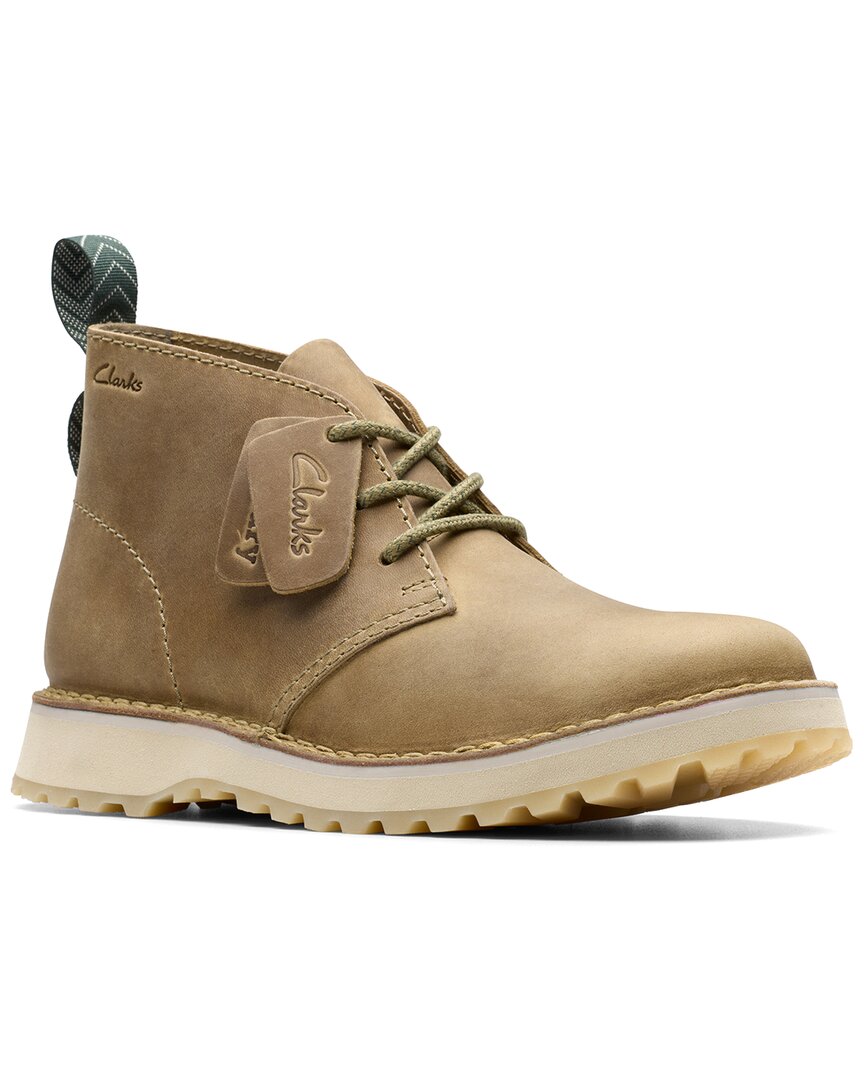 Clarks Solsbury Lace Leather Oxford In Brown