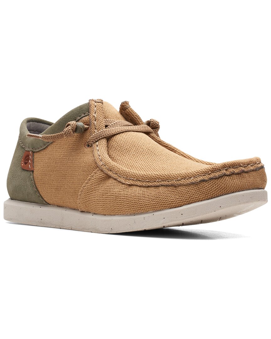 Clarks Shacrelite Leather Moccasin In Brown