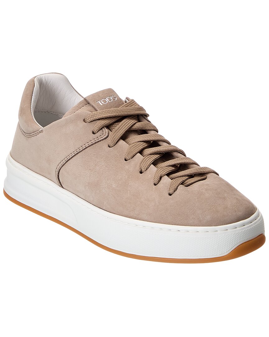 Tod's Leather Sneaker In Brown