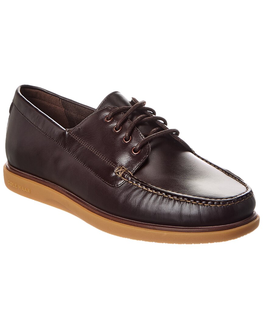 Cole Haan Grand 4-eye Leather Loafer In Brown