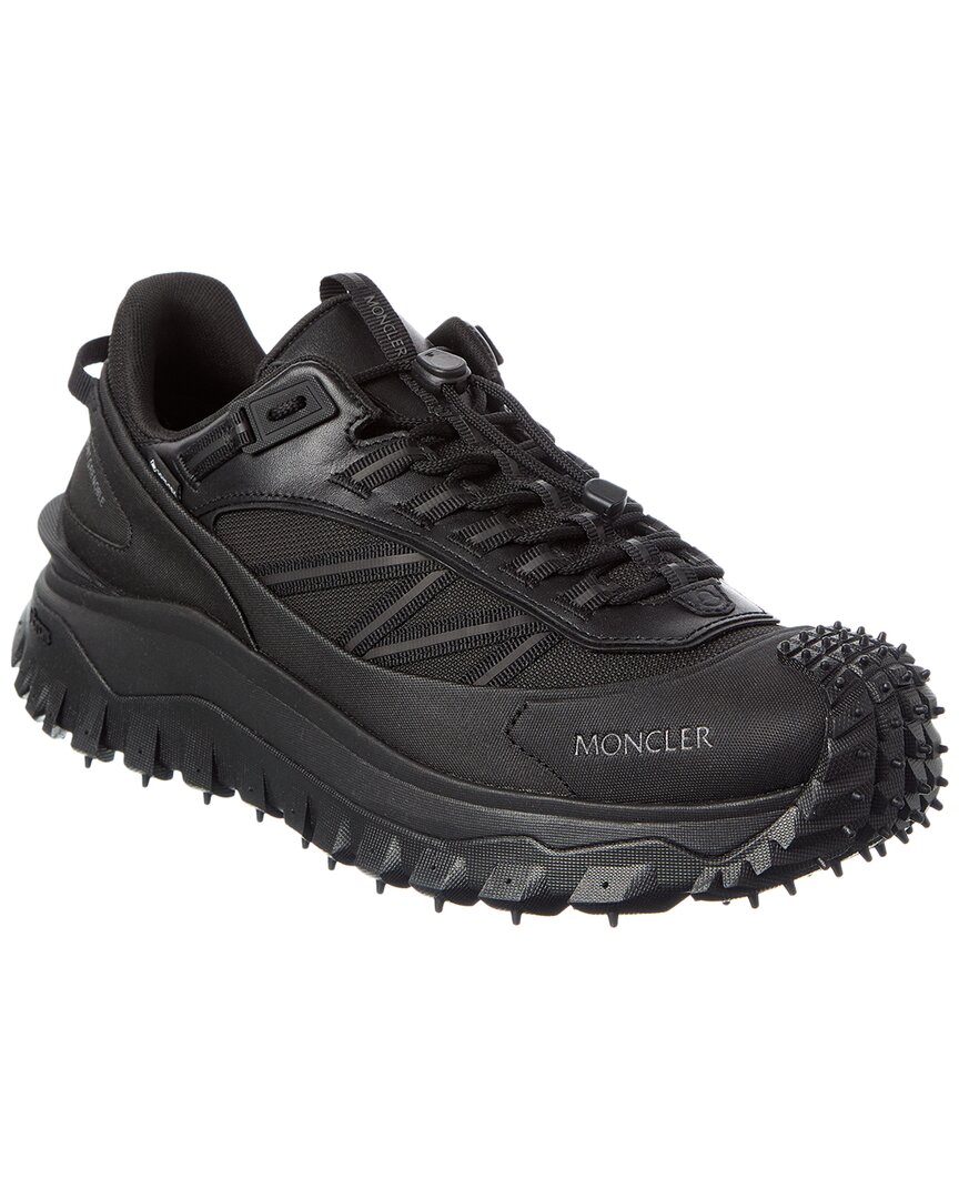 Moncler Trailgrip Gtx Low Top Sneakers In Black