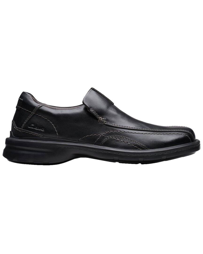 Clarks Gessler Step Leather Loafer In Black