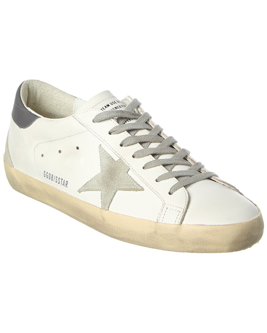 Golden Goose Deluxe Brand Men Super-star Classic With Spur Leather Low-top Sneakers In White