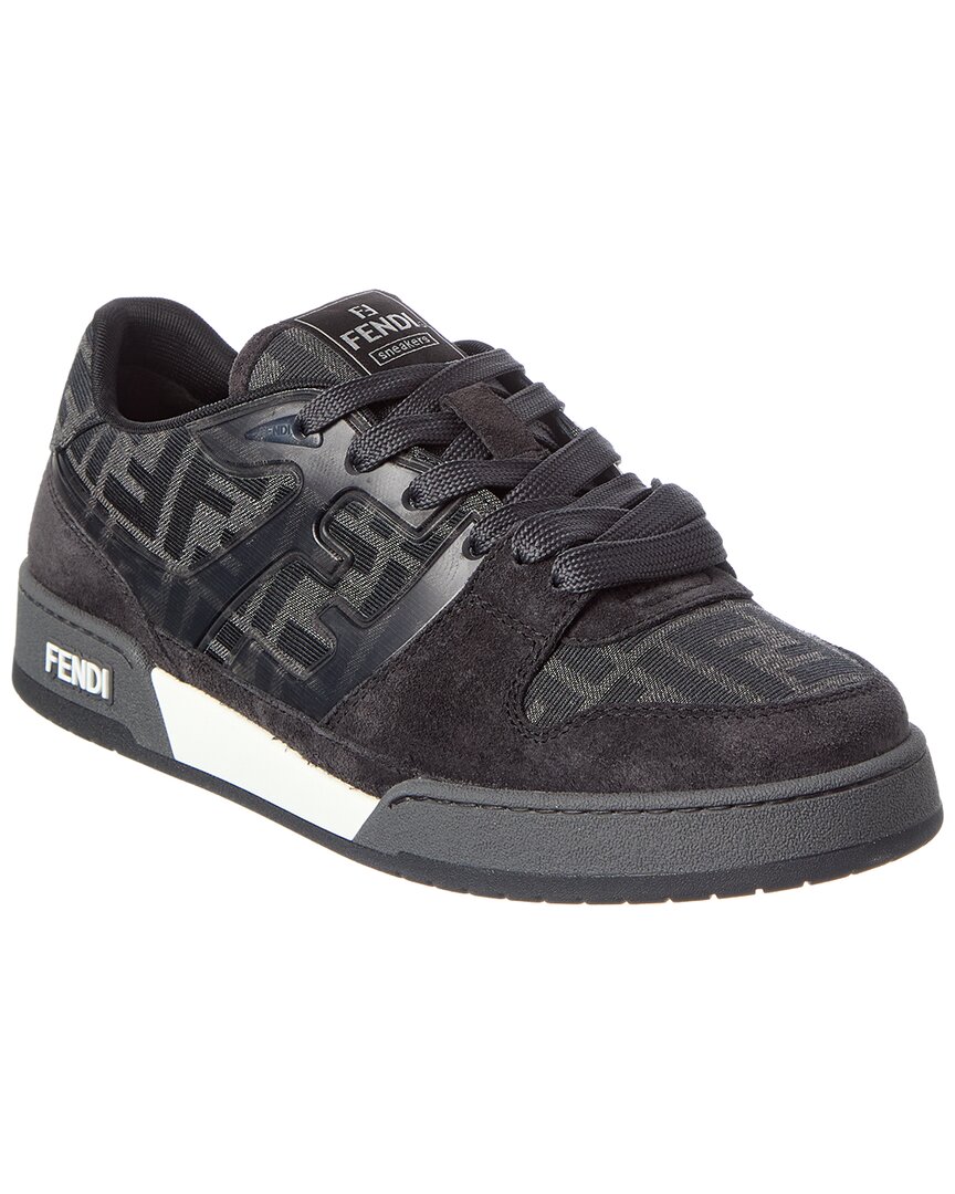 Fendi Men's Black Fw25 Match Trainers 'Black' 7E1688aq6if1r71 - Image 2