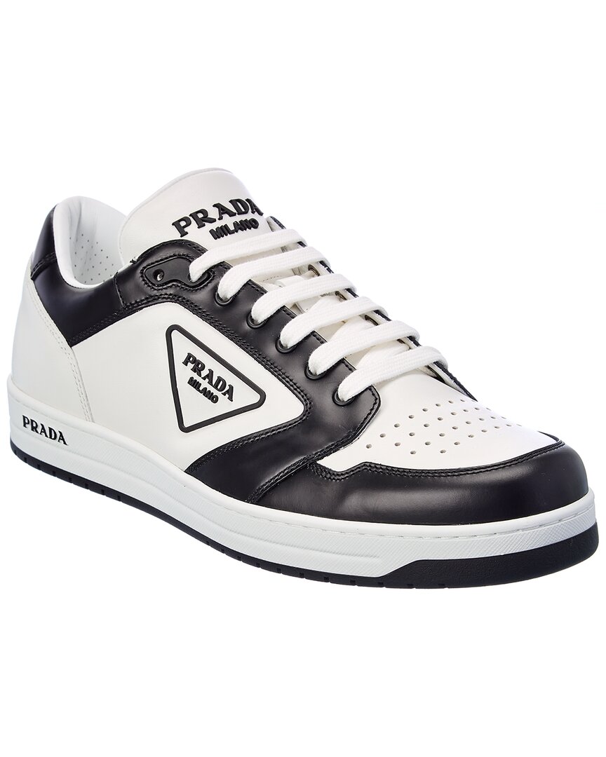 Prada Gucci New Avenue Lt Wht Blk Snkr In White