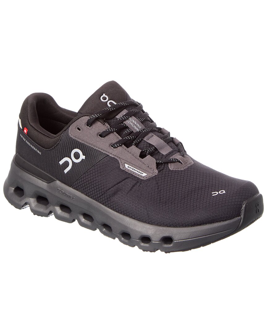On Running Cloudrunner Waterproof Sneaker In Black