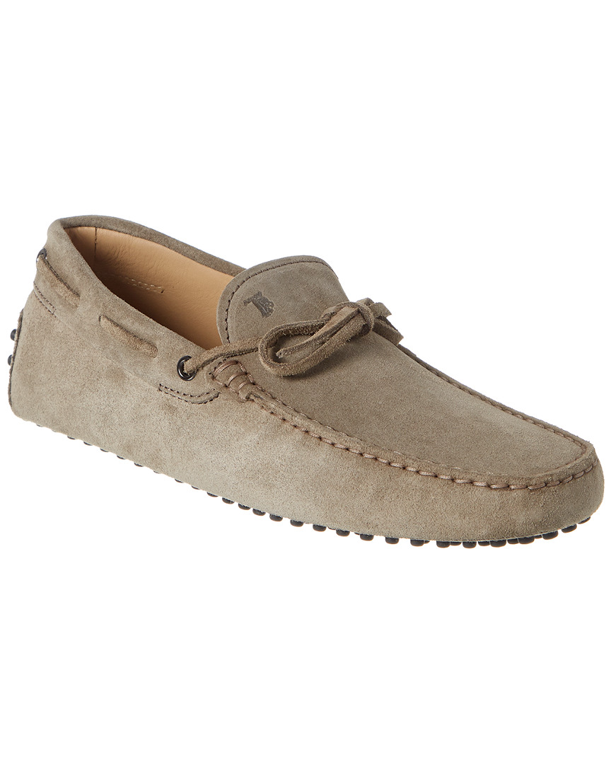 Shop Tod's Tods Gommino Suede Driver