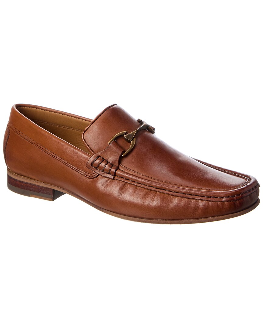 Donald Pliner Dannie Leather Loafer In Brown