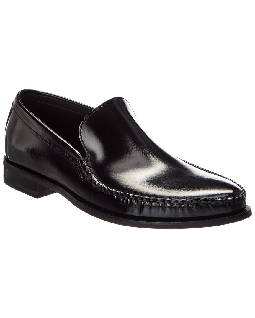 Givenchy Classic 60's Leather Loafer In Black
