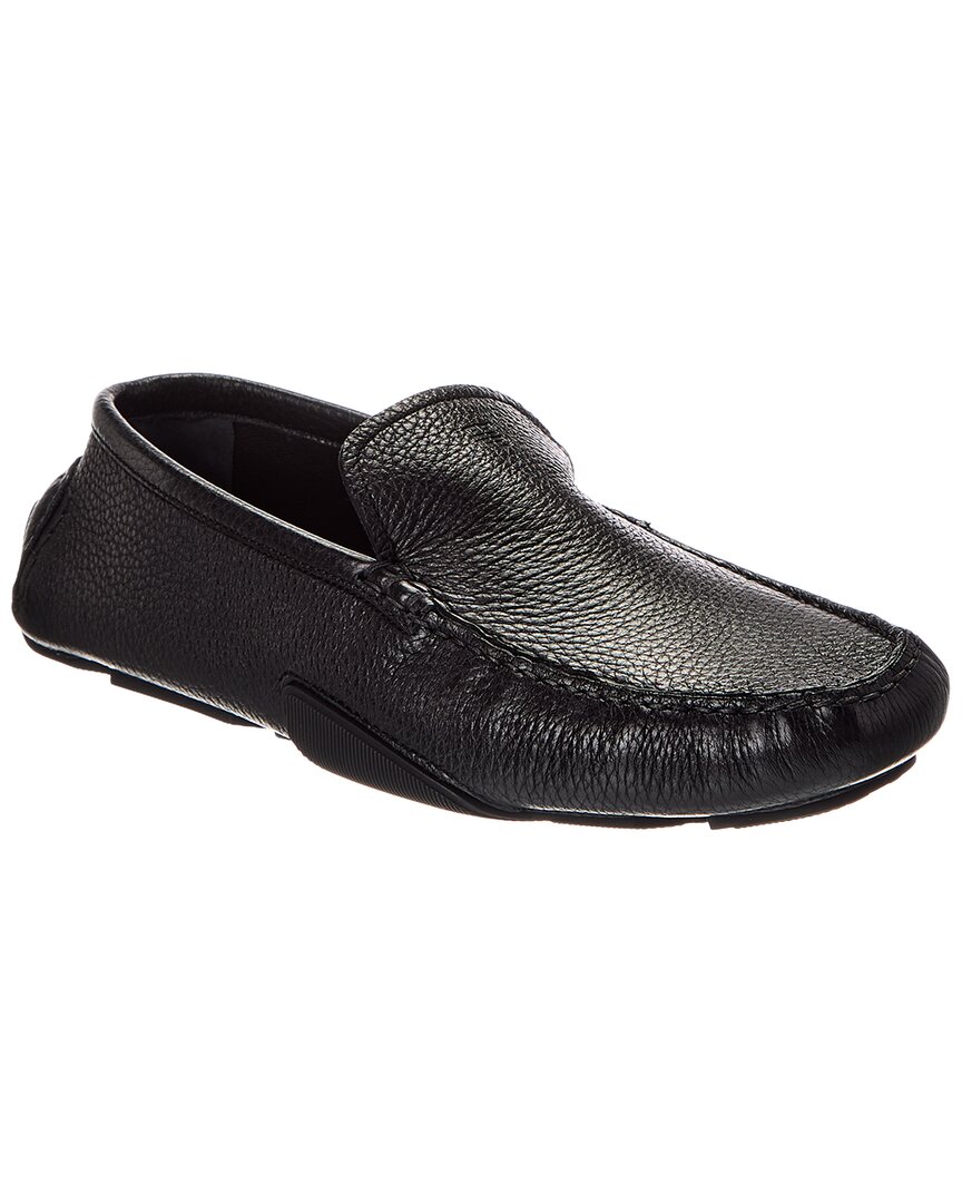 Givenchy Mr G Leather Car Shoe In Black
