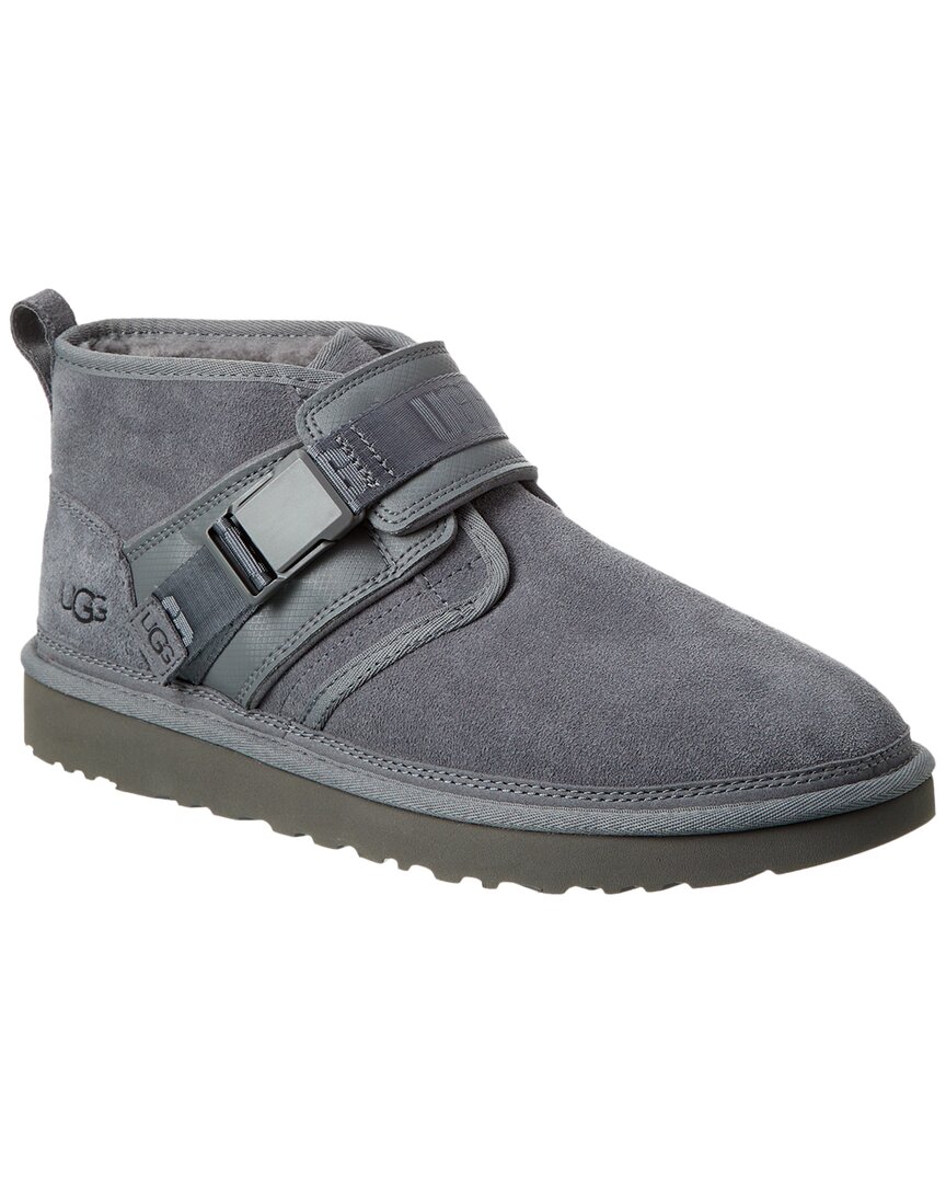 Ugg Neumel Snapback Suede Boot In Grey