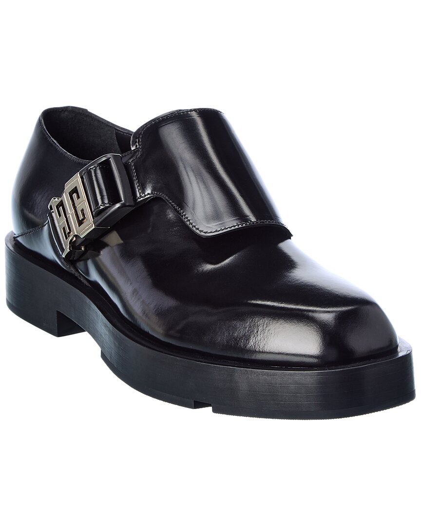 GIVENCHY DERBY SQUARED LEATHER LOAFER