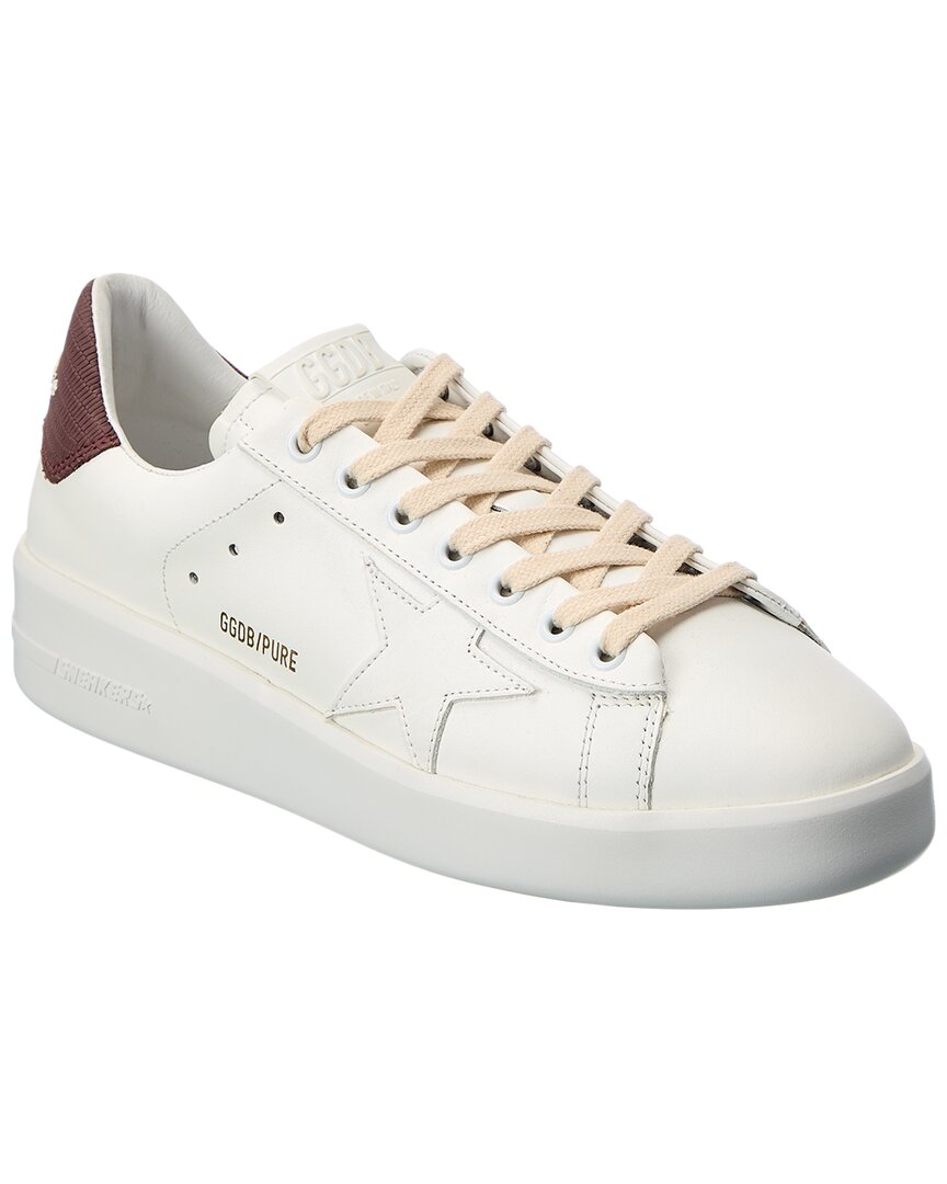 GOLDEN GOOSE PURE-STAR LEATHER SNEAKER