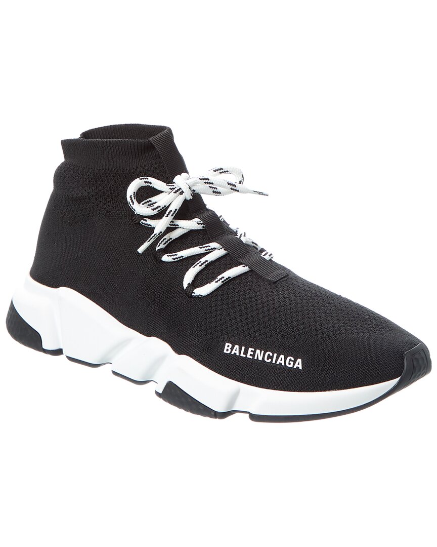 Balenciaga Speed Lt Lace-up Sneaker In Black