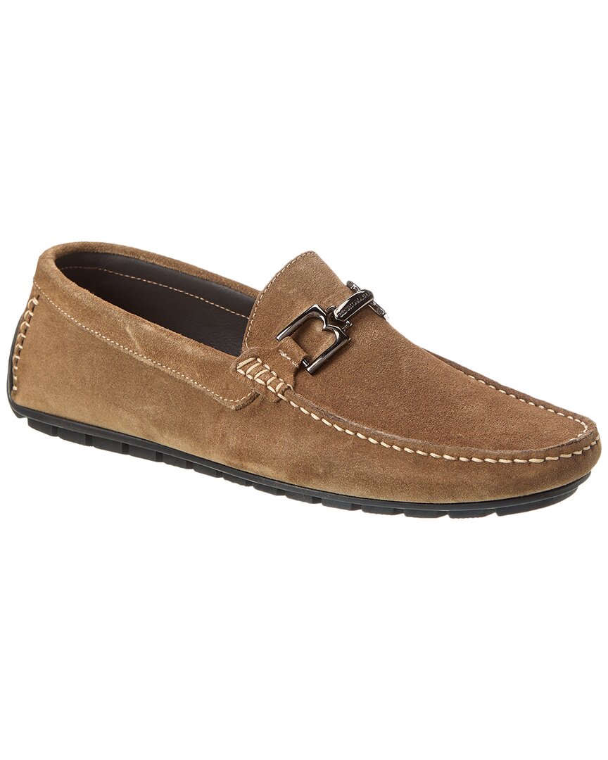M By Bruno Magli Xavier Suede Loafer In Brown
