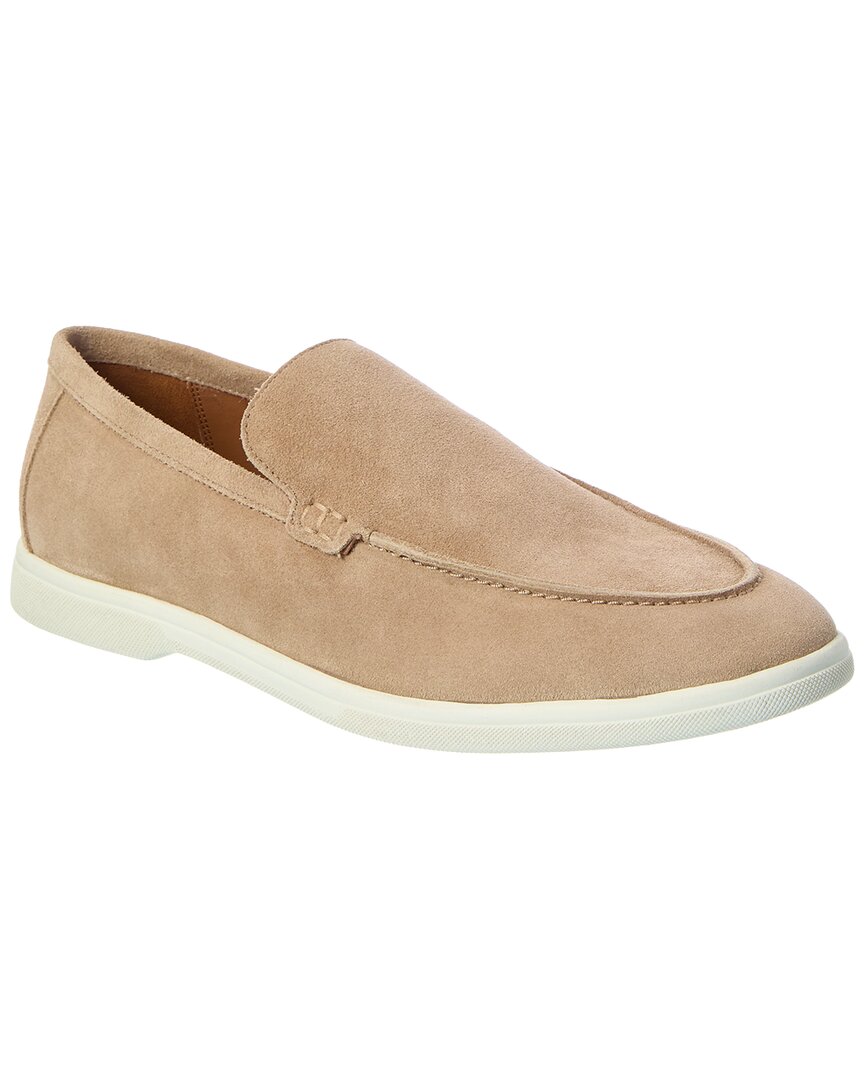 Allen Edmonds Payton Suede Loafer In Brown