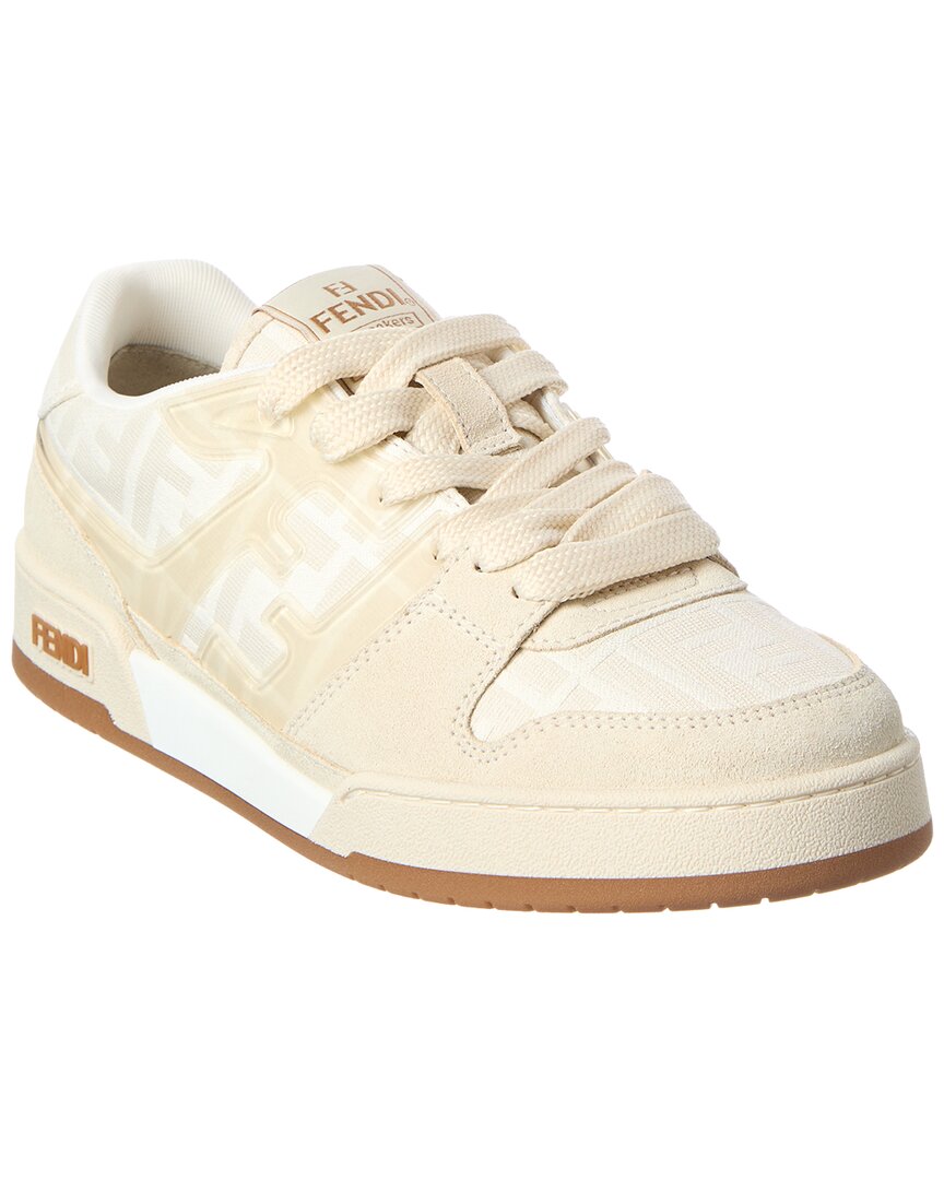 Fendi Match Ff & Suede Sneaker Men