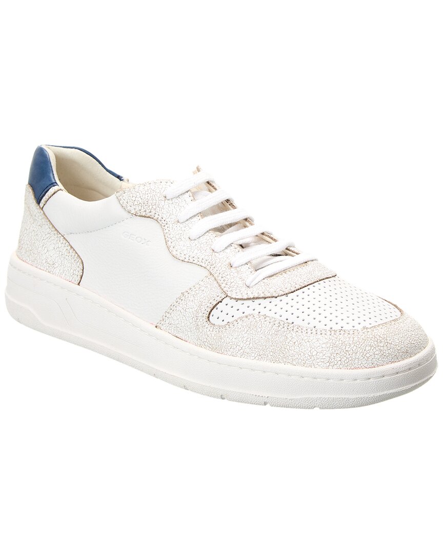 GEOX MAGNETE LEATHER SNEAKER
