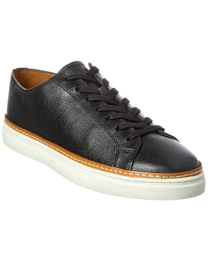 Allen Edmonds Percy Leather Sneaker In Black