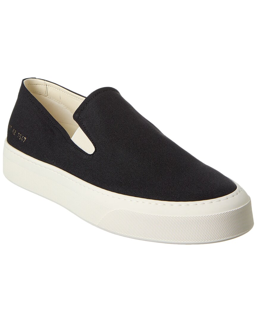 Common Projects Suede Sneakers In Black