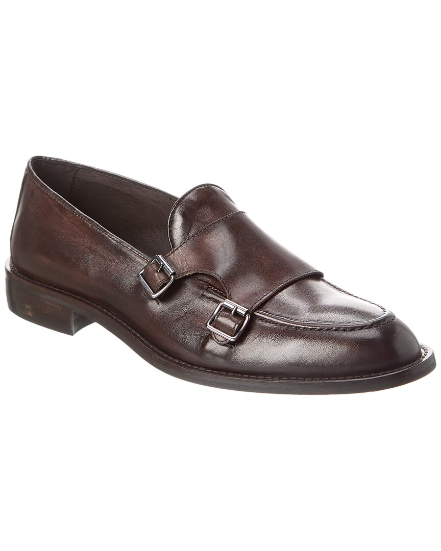 Shop M By Bruno Magli Blake Leather Loafer In Brown