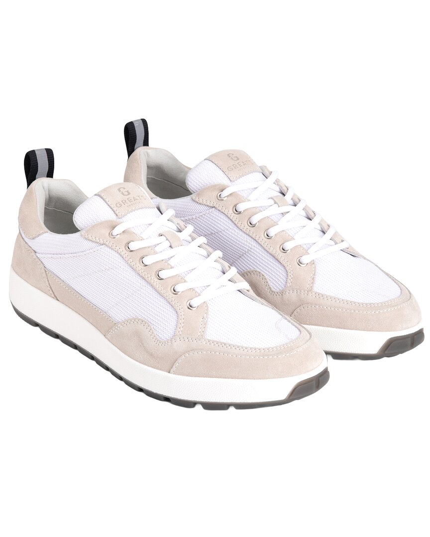 Greats Ravine Suede Sneaker In Blanco