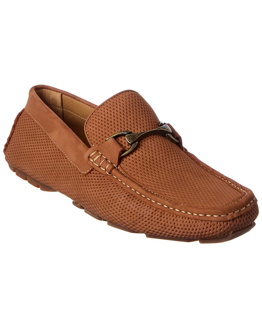 Donald Pliner Dorion03 Suede Loafer In Brown