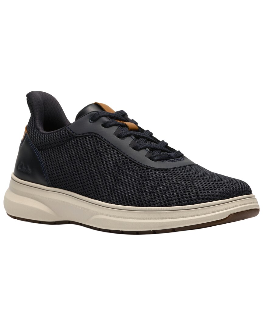 Clarks Leather Sneaker In Multi