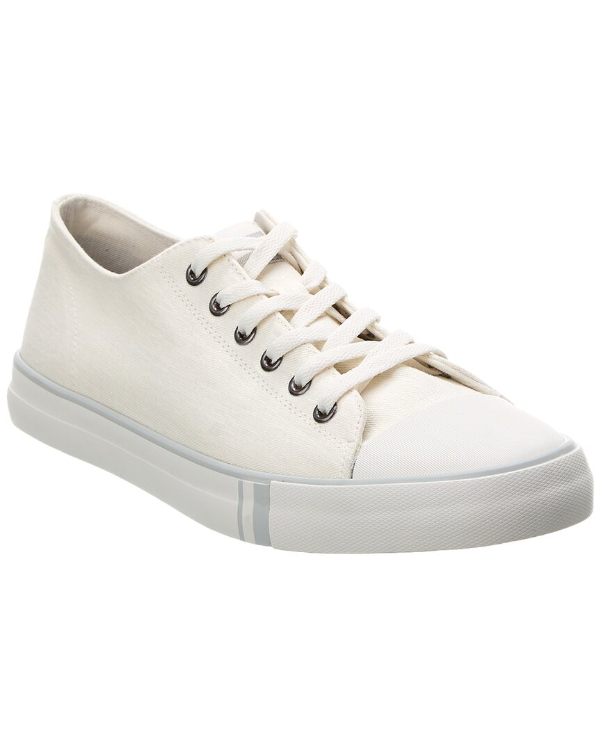 Shop Ben Sherman Hadley Canvas Sneaker In White