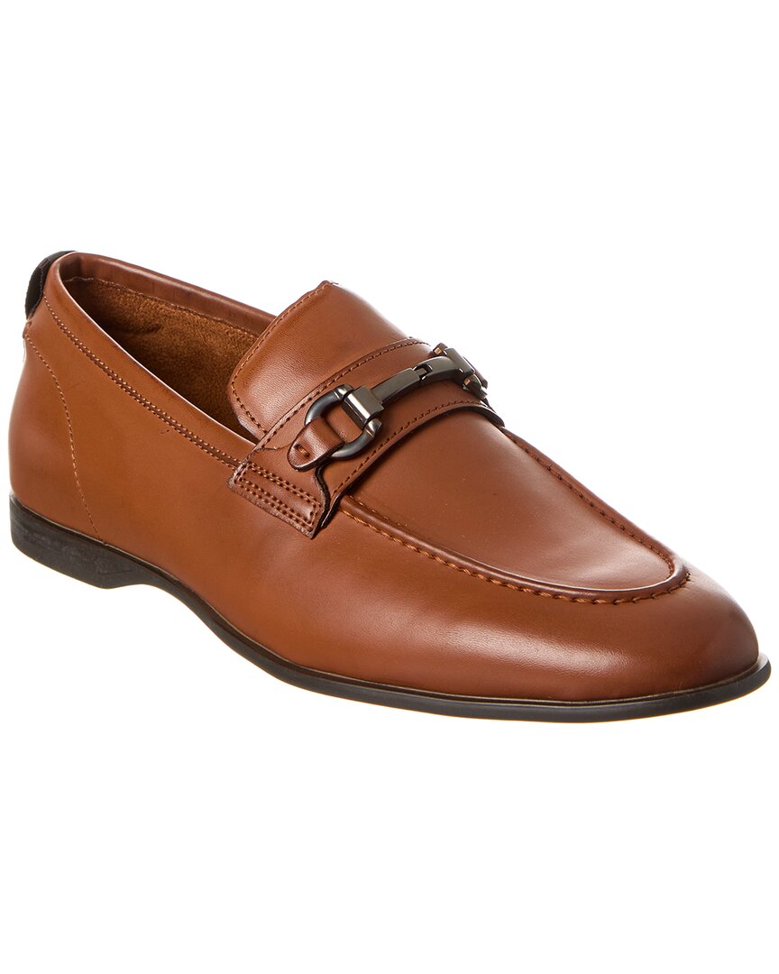 Shop Kenneth Cole New York Nathan Bit Loafer In Brown