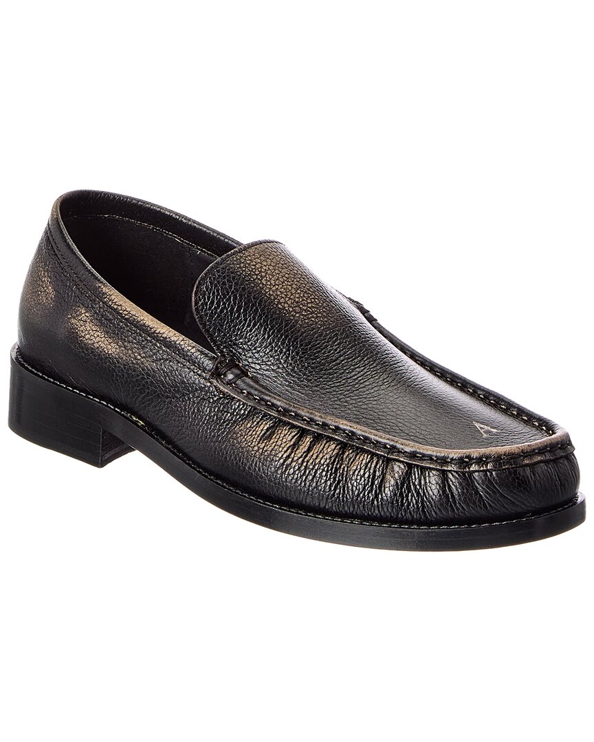 Acne Studios Leather Loafer In Black