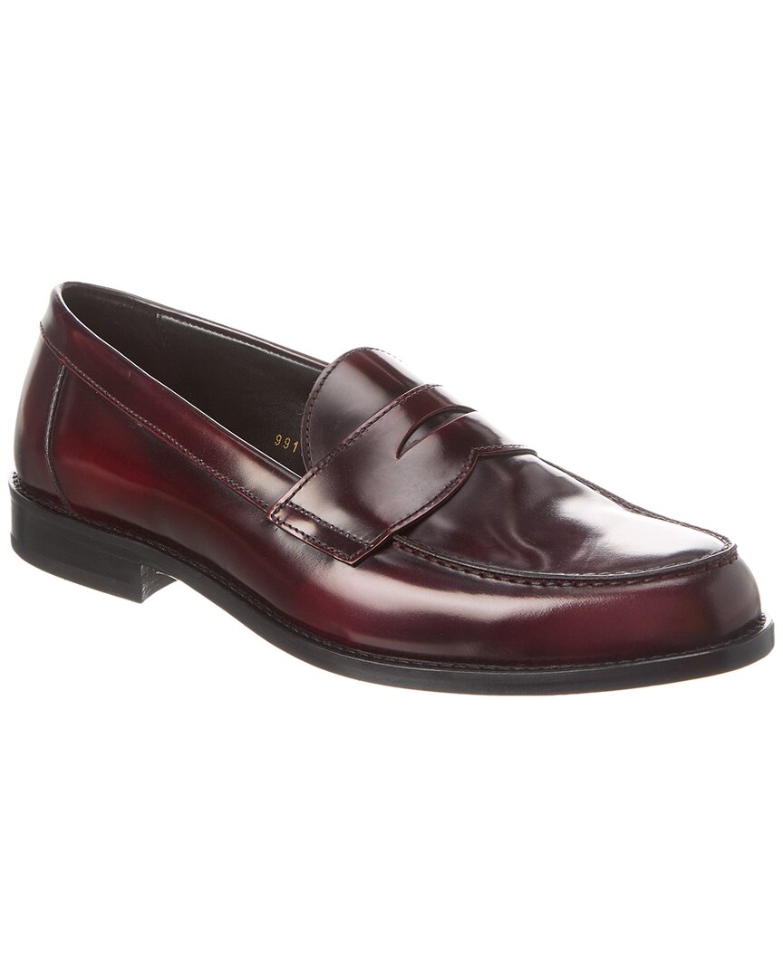 Shop Antonio Maurizi Leather Loafer In Brown