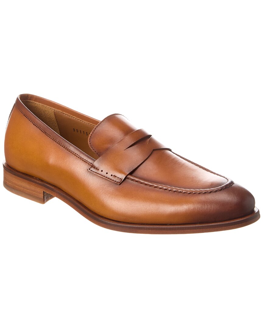 Shop Antonio Maurizi Leather Loafer In Brown
